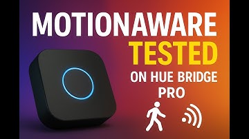 Hue MotionAware - Motion Sensor Test