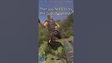 If you play Rust you need this custom crosshair #crosshair #rusttok #crosshairx