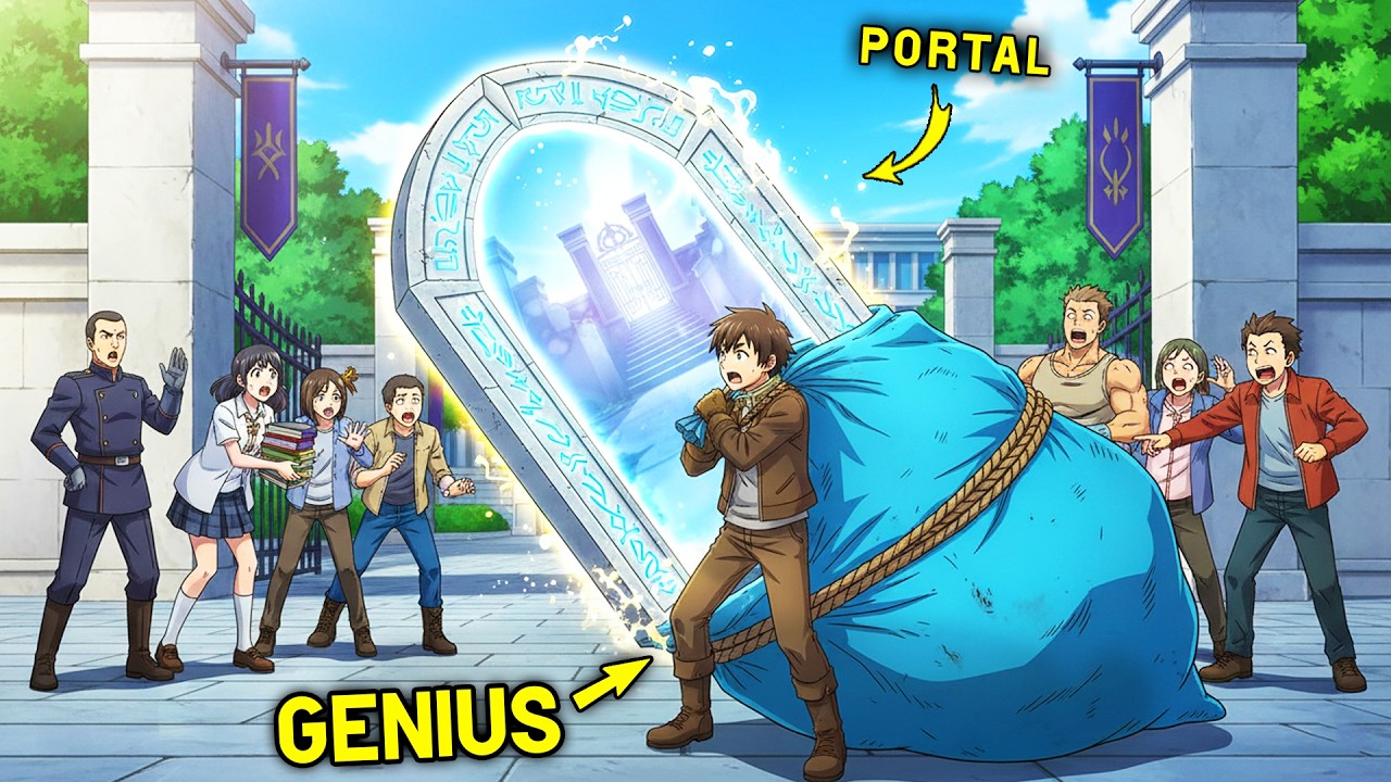 He Stole an Ancient Magic Portal from a Dungeon and Shocked Everyone at the Academy - Manhwa Recap