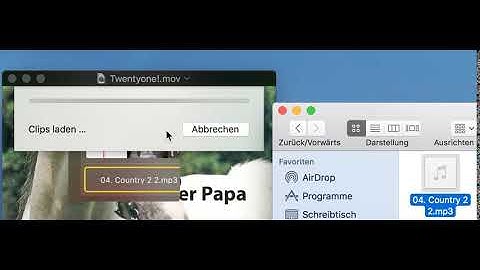 Quicktime: Add audio to video
