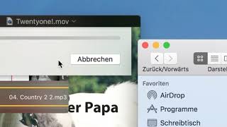 Quicktime: Add audio to video