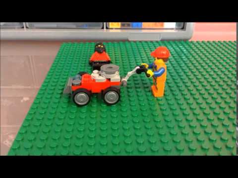 Como Hacer Una Podadora Lego- Lego Creations