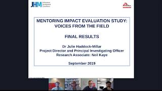 Mentoring Evaluation of Impact Final Results Webinar