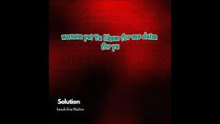 Ismuki_Solution feat Blackm [  lyrics]