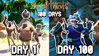 We Spent 100 Days as a Crew In Sea of Thieves... Here's What Happened