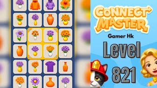 Connect Master level 821 Walkthrough Solution 