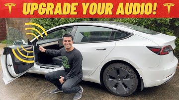 NEW Premium Audio Upgrade for Tesla Model 3 (Hansshow DIY Kit RHD) Installation + Review