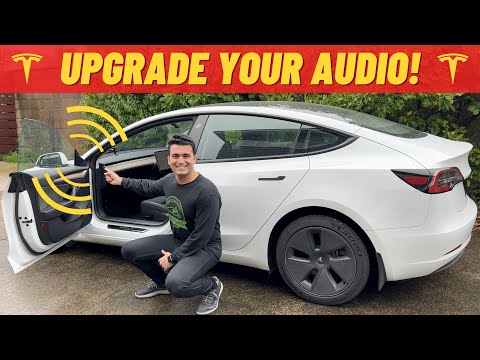 NEW Premium Audio Upgrade for Tesla Model 3 Hansshow DIY Kit RHD