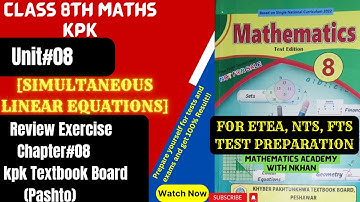 class 8 maths chapter 8|8th class maths unit 8|Review Exercise in pashto kpk