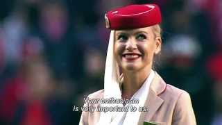 Benfica Safety video | Emirates(Watch Emirates' crew demonstrate our “safety video” in front of 65000 Benfica fans, with a twist…, 2015-10-27T15:21:17.000Z)