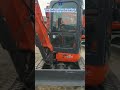 4 Kubota mini diggers ready to ship!