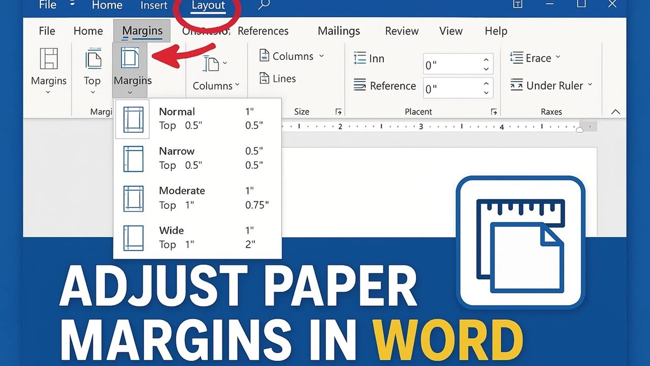 How to Adjust Paper Margins in Microsoft Word StepbyStep Tutorial