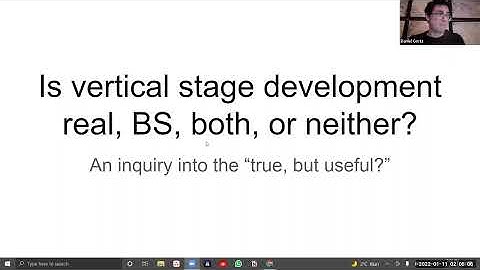 CAD Salon with Daniel Goertz: Is vertical stage development real, BS, both, or neither?