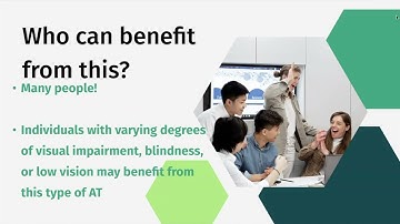 FAAST ARDC Transition Training for Assistive Technology- AT for Vision