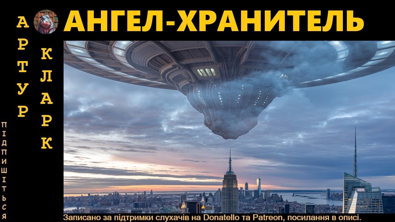 Артур Кларк - Ангел-Хранитель #аудіокнигиукраїнською #аудіокниги #фантастика #космос