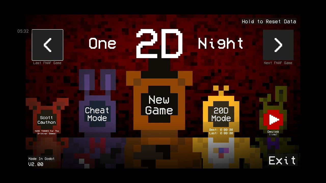 Fanf'ın 2D halini oynadım #Fnaf2D #Fnaf #korkuoyunu