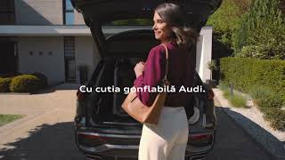 Transportă în siguranță animalele de companie cu cutia gonflabilă Audi
