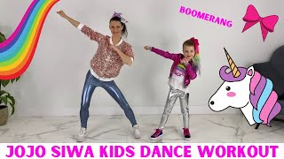 Kids Dance Workout - JoJo Siwa Boomerang, D.R.E.A.M, Hold The Drama (JoJo Siwa Songs)