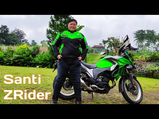 Santi ZRider, same smile | Bajaj Pulsar UG4 | Kawasaki Z250 | Kawasaki Versys X250 Tourer class=