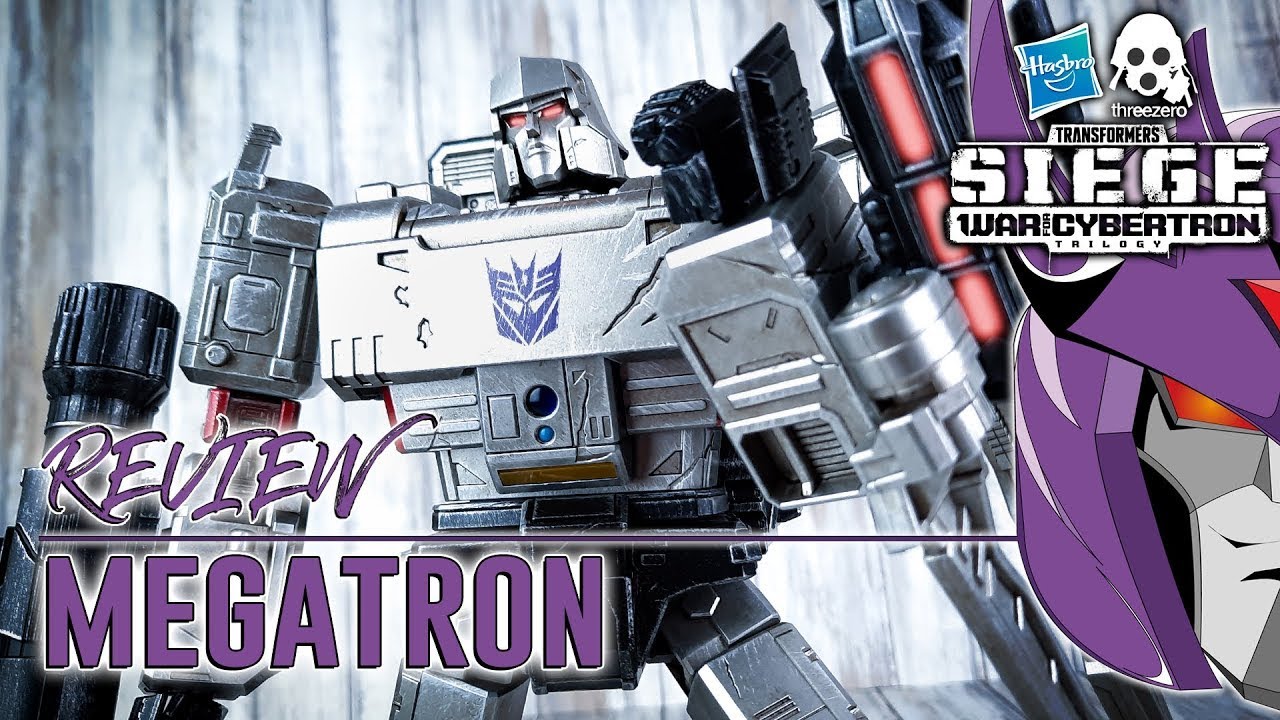 ThreeZero DLX Megatron Review | Transformers War For Cybertron Siege | The Nerd Crate Too
