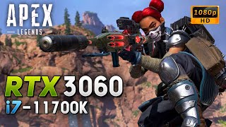 Apex Legends RTX 3060 I7 + 11700K Gameplay PC on ULTRA GRAPHICS SETTINGS | 1080p | FPS Test