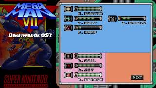 Password Screen   Mega Man 7 Backwards OST Mega Man 7 Snes Ost Password Screen