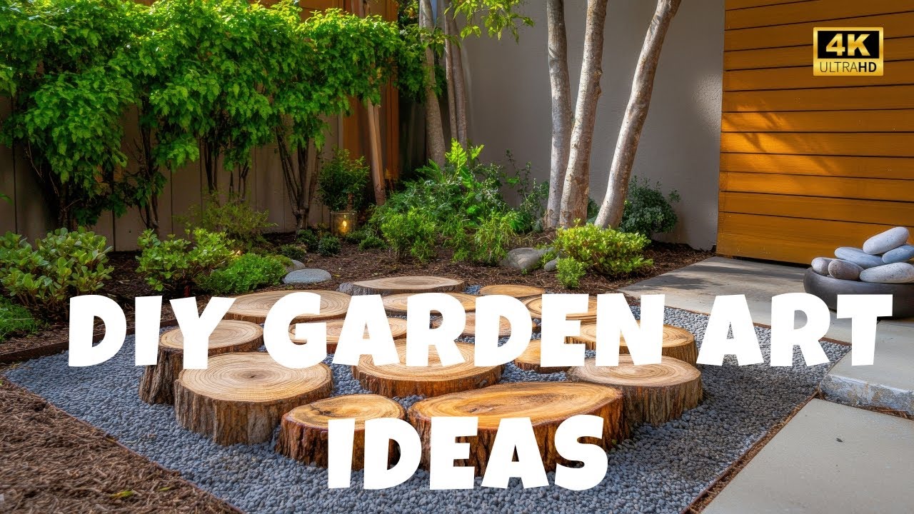🌻 DIY Garden Art Ideas to Create Stunning Outdoor Decor