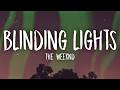The Weeknd Blinding Lights Lyrics