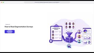 consumr.ai | Interpreting Segmentation Survey Results | Standard Surveys