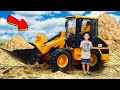 Tractor loader broken down and other funny stories about trucks bruder  compilation  toys 2 boys