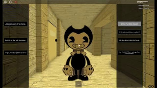 Cut Out Bendy Follows Me...