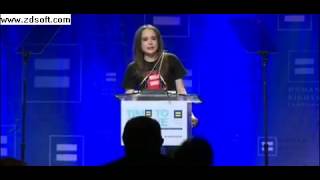 Ellen Page reveals she is gay to audience
