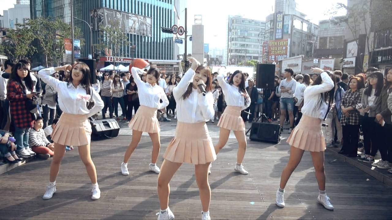 HAK ENTER 신촌 버스킹 공연_유리구슬 original by 여자친구 (cover)