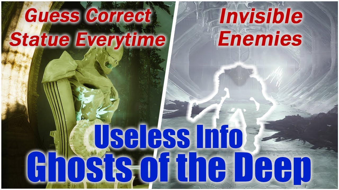 Another 27 Minutes of Useless Information about Ghosts of the Deep | Destiny 2
