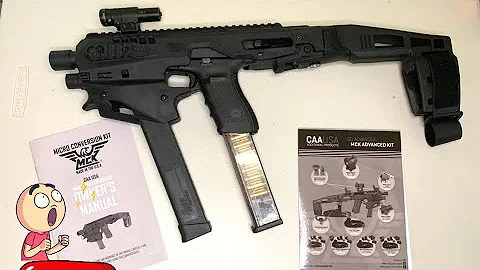 Glock 21 MCK ( G21 sub conversion) micro roni . I didn’t know what I was doing SMH (mag not clip)