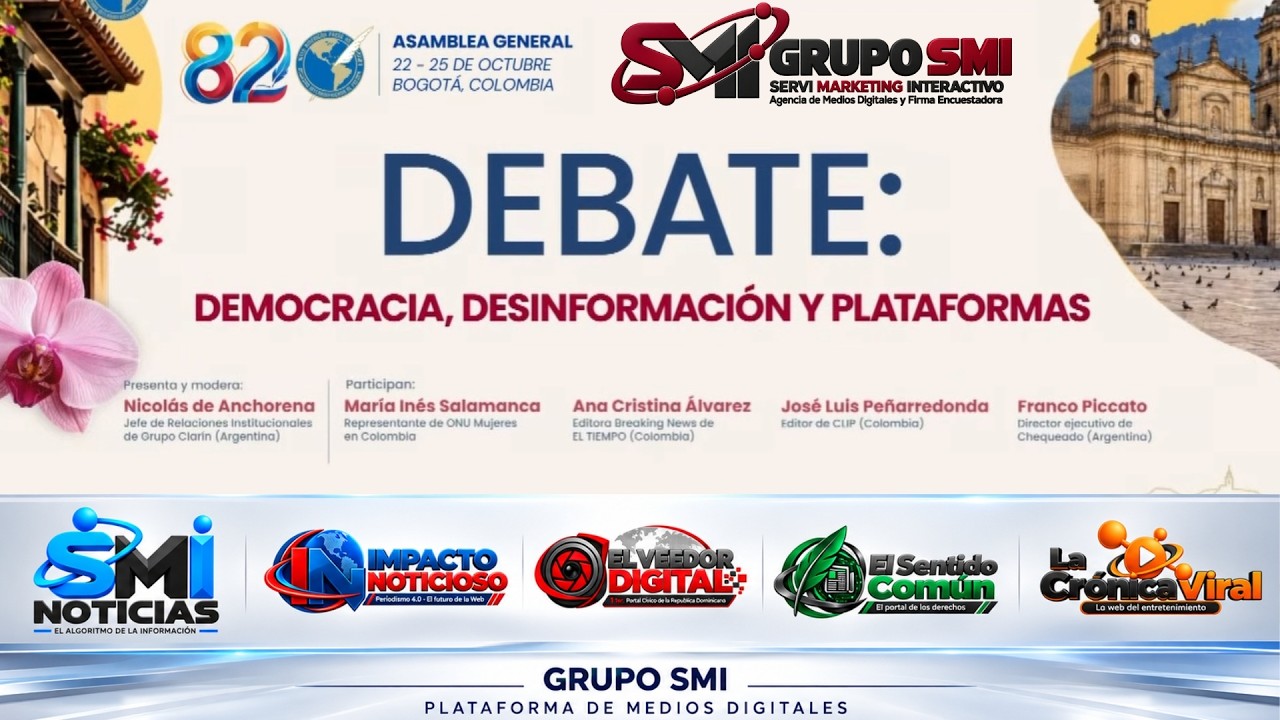 EN VIVO | 82 asamblea general de la SIP Sociedad Interamericana de Prensa
