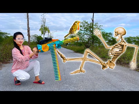 Video Changcady review mô hình súng bắn đạn xốp 6 nòng -... - youtube