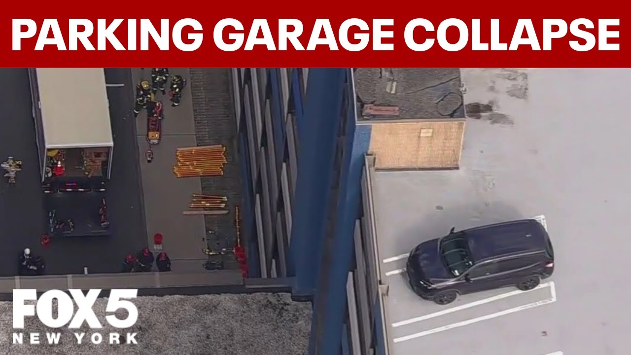 Partial collapse in White Plains parking garage