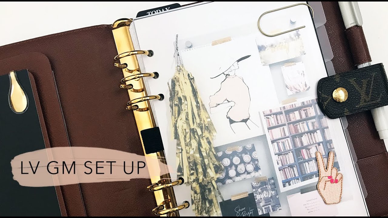 Louis Vuitton Agenda Setup - Annie Fairfax