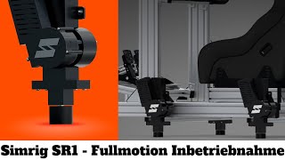 [1/2] Simrig SR1 Fullmotion System - Unboxing + Inbetriebnahme + erste Testrunden