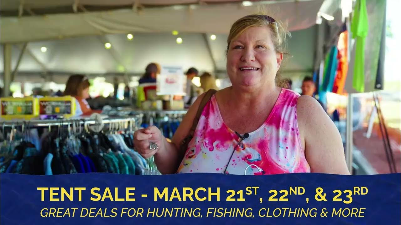 2024 Tent Sale Jacksonville FL March 21-23 - YouTube