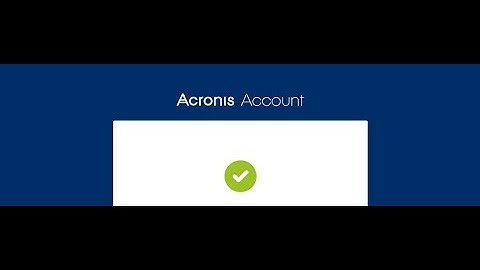 How to Create Trial Account of Acronis Cyber Protection