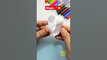 Paper Cut Magic 🪄🤠😄 @ArasEasyArt #papercutting #magic #ytshorts #viral #shorts