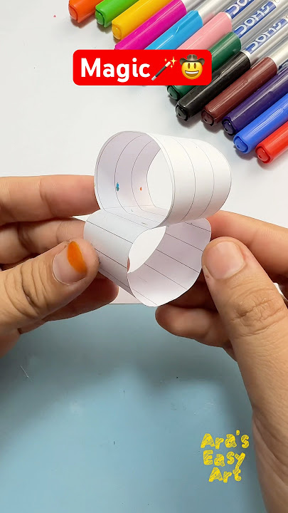 Paper Cut Magic 🪄🤠😄 @ArasEasyArt #papercutting #magic #ytshorts #viral #shorts
