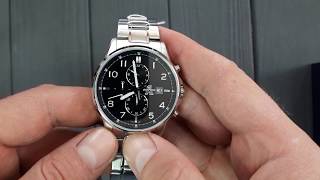 Распаковка: мужские часы Casio EDIFICE EFR-505D-1AVEF. Оригинальные  японские наручные часы - YouTube
