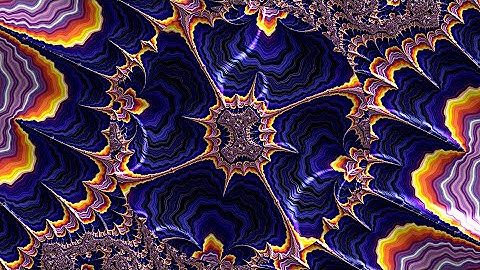 Amethyst Maelstrom - Mandelbrot Fractal Zoom (4k 60fps)