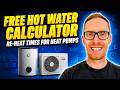 Hot Water Calculator: How Long Does Your Cylinder Take?