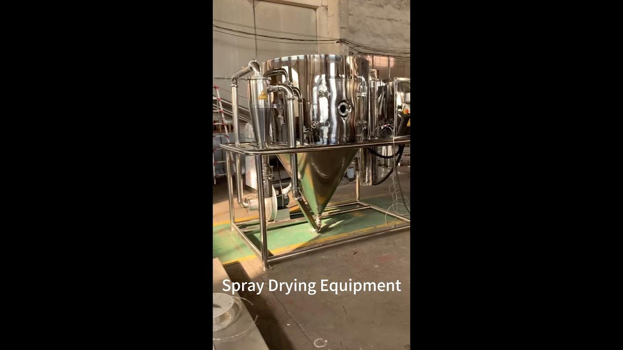 Spray drying equipment - YouTube