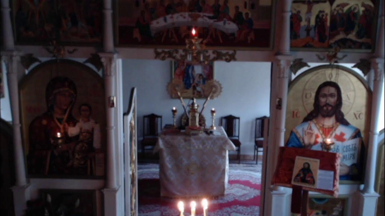 8.9.2023 na večurňi z litiov Roždestvo Bohorodici - YouTube