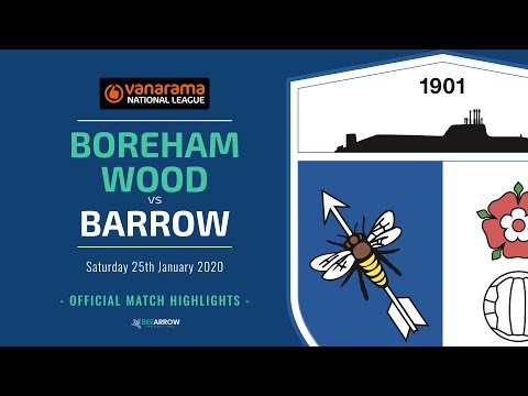 Boreham Wood Barrow Goals And Highlights
